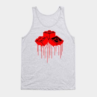 Brick Bleed Red Tank Top